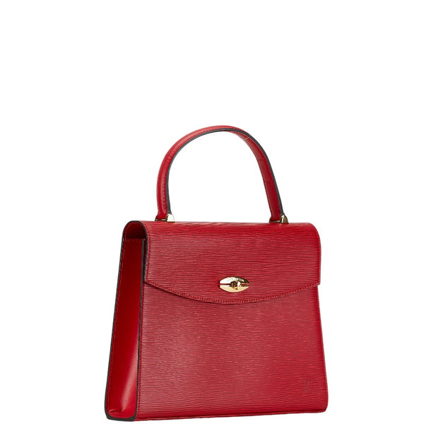 ルイ ヴィトン エピ マルゼルブ ハンドバッグ M52377 カスティリアンレッド レザー レディース LOUIS VUITTON 【中古】