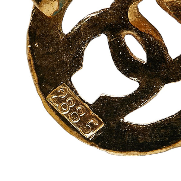 シャネル トリプル ココマーク イヤリング ゴールド メッキ レディース CHANEL 【中古】