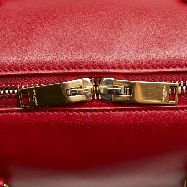 サンローラン ハンドバッグ ショルダーバッグ 2WAY レッド レザー レディース SAINT LAURENT 【中古】