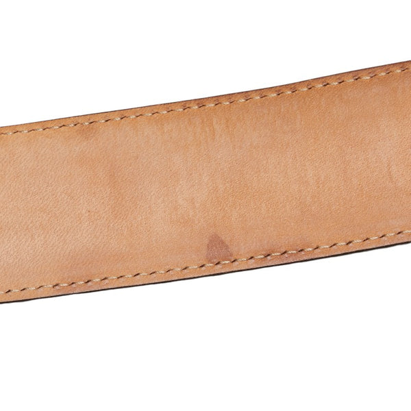 グッチ グッチシマ インターロッキングG ベルト 90.36 114984 ブラック シルバー レザー メンズ GUCCI 【中古】