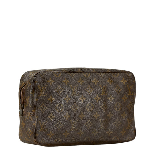 ルイ ヴィトン モノグラム トゥルーストワレット 28 セカンドバッグ クラッチバッグ M47522 ブラウン PVC レディース LOUIS VUITTON 【中古】