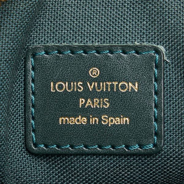 ルイ ヴィトン タイガ カルガ セカンドバッグ クラッチバッグ M30814 ダークグリーン エセピア レザー メンズ LOUIS VUITTON 【中古】
