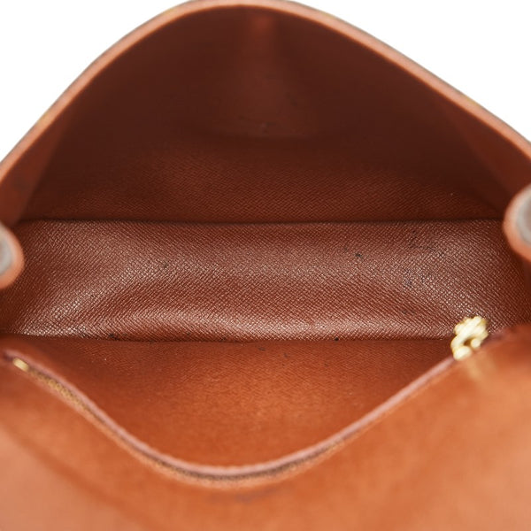 ルイ ヴィトン モノグラム サンクルー18 ショルダーバッグ M51243 ブラウン PVC レザー レディース LOUIS VUITTON 【中古】