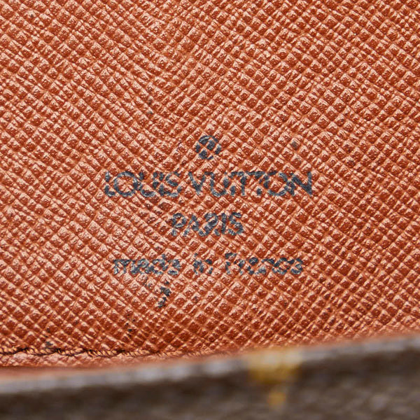 ルイ ヴィトン モノグラム サンクルー18 ショルダーバッグ M51243 ブラウン PVC レザー レディース LOUIS VUITTON 【中古】