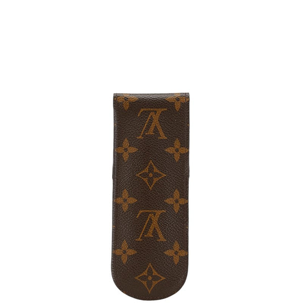 ルイ ヴィトン モノグラム エテュイ スティロ ペンケース M62990 ブラウン PVC レディース LOUIS VUITTON 【中古】