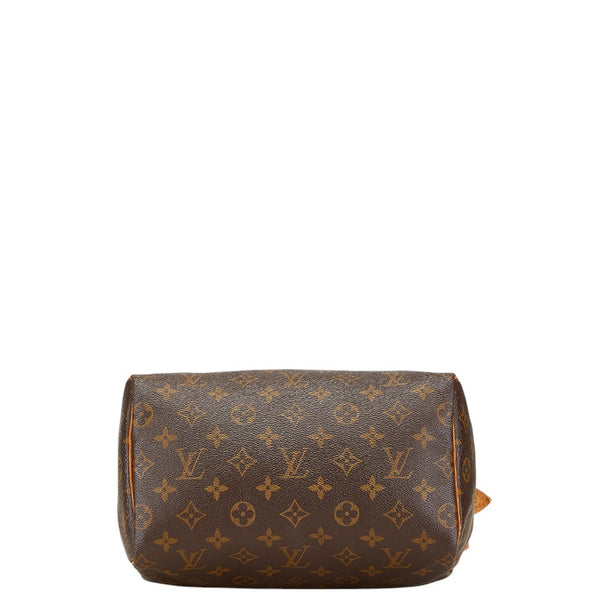ルイ ヴィトン モノグラム スピーディ25 ミニボストンバッグ ハンドバッグ M41528 ブラウン PVC レザー レディース LOUIS VUITTON 【中古】