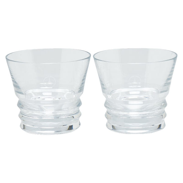 バカラ ベガ タンブラー メルセデスベンツ グラス タンブラー 2点セット クリア ガラス レディース Baccarat 【中古】