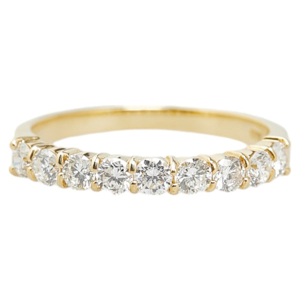 K18YG イエローゴールド ダイヤ0.63ct リング 指輪 #52 レディース 11.5号 【中古】