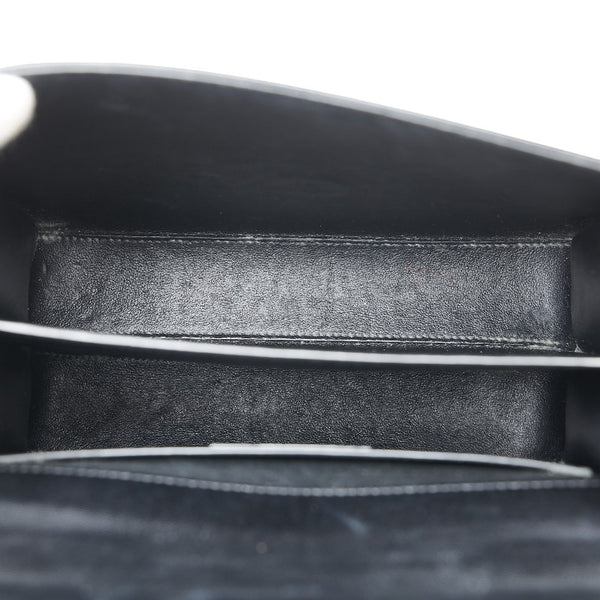 サンローラン YSLロゴ カサンドラ トップハンドル ミディアム ハンドバッグ ショルダーバッグ 2WAY 623931 ブラック レザー レディース SAINT LAURENT 【中古】