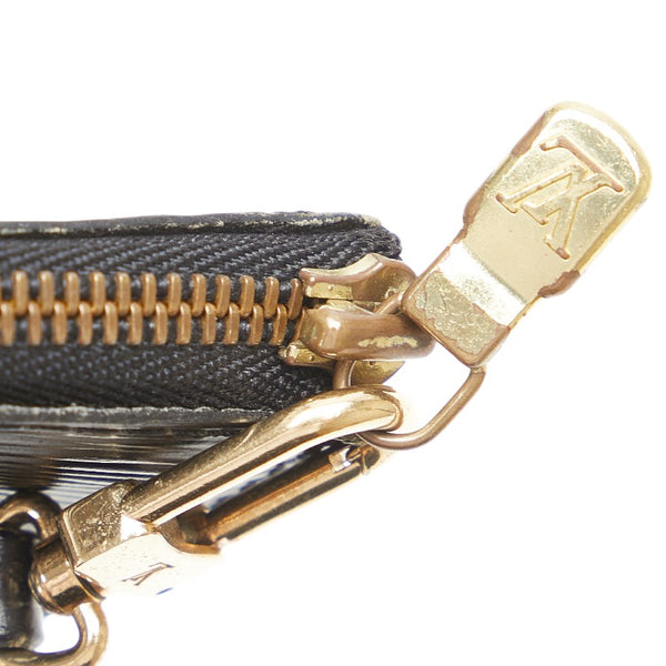 ルイ ヴィトン エピ ポシェット アクセソワール アクセサリーポーチ ハンドバッグ M52942 ノワール ブラック レザー レディース LOUIS VUITTON 【中古】