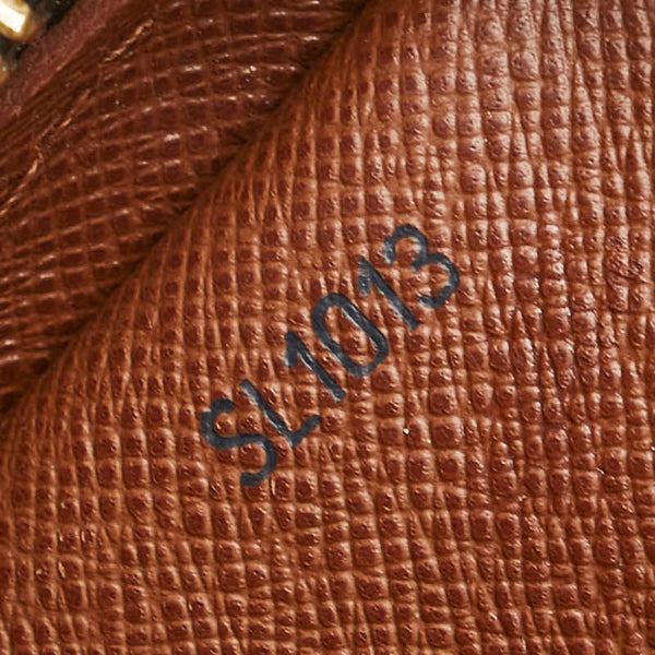 ルイ ヴィトン モノグラム ダヌーブ 斜め掛け ショルダーバッグ M45266 ブラウン PVC レザー レディース LOUIS VUITTON 【中古】