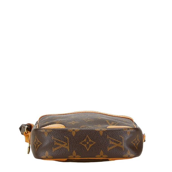 ルイ ヴィトン モノグラム ダヌーブ 斜め掛け ショルダーバッグ M45266 ブラウン PVC レザー レディース LOUIS VUITTON 【中古】