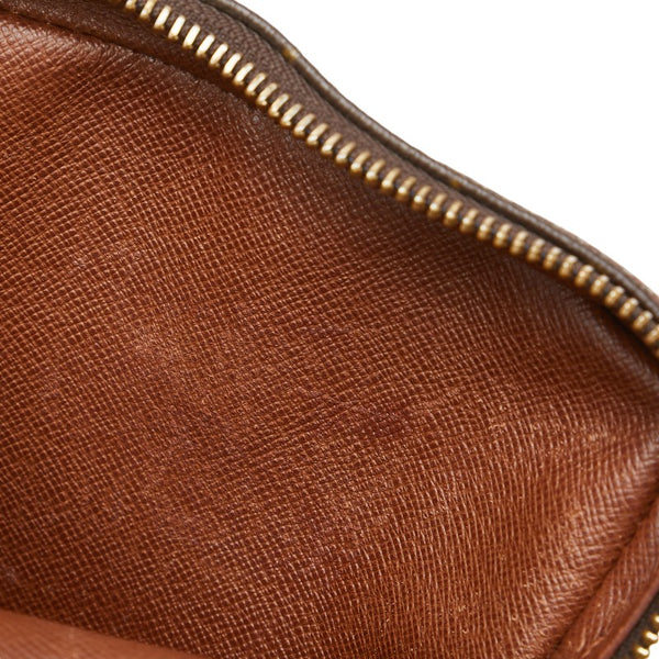 ルイ ヴィトン モノグラム ダヌーブ 斜め掛け ショルダーバッグ M45266 ブラウン PVC レザー レディース LOUIS VUITTON 【中古】