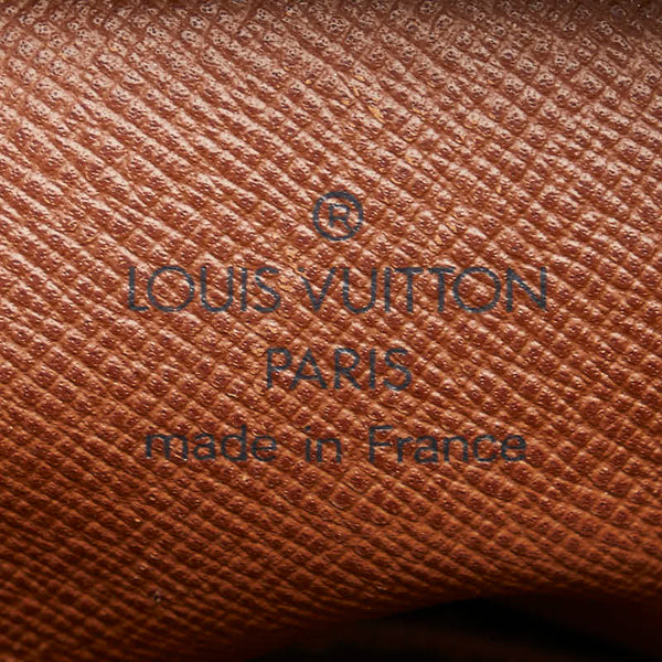 ルイ ヴィトン モノグラム ダヌーブ 斜め掛け ショルダーバッグ M45266 ブラウン PVC レザー レディース LOUIS VUITTON 【中古】