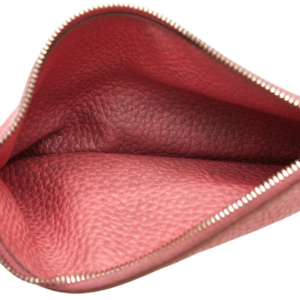 エルメス ドゴンGM 長財布 ローズアザレ エバーカラー レディース HERMES 【中古】