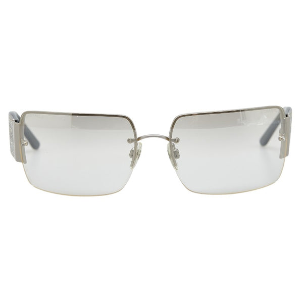 シャネル ココマーク ラインストーン サングラス ブラック プラスチック レディース CHANEL 【中古】