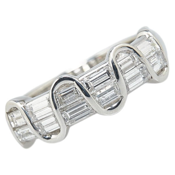 Pt900 プラチナ ダイヤ1.03ct リング 指輪 レディース 11号 【中古】