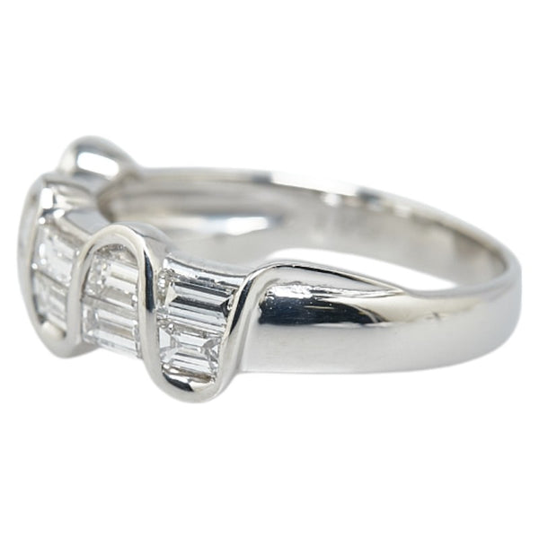 Pt900 プラチナ ダイヤ1.03ct リング 指輪 レディース 11号 【中古】
