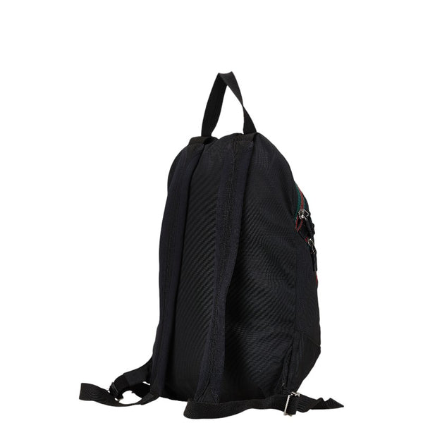 グッチ シェリーライン リュック バックパック 122349 ブラック ナイロン レディース GUCCI 【中古】