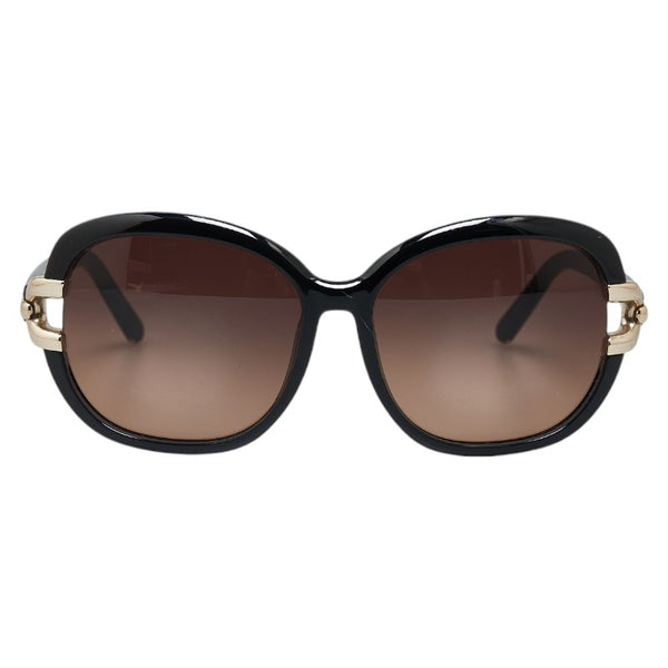 クロエ ロゴプレート サングラス CE672SA ブラック プラスチック レディース Chloe 【中古】