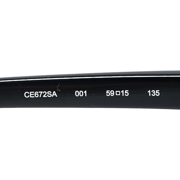 クロエ ロゴプレート サングラス CE672SA ブラック プラスチック レディース Chloe 【中古】