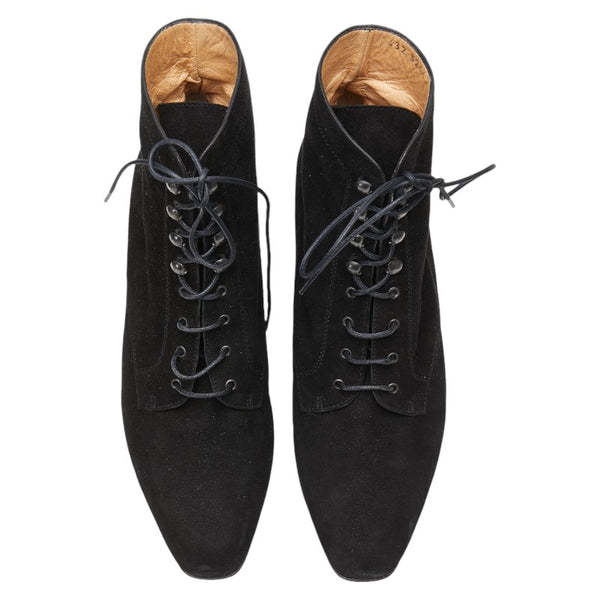 セリーヌ ヒールブーツ サイズ：35 1/2 スウェード レディース CELINE 【中古】