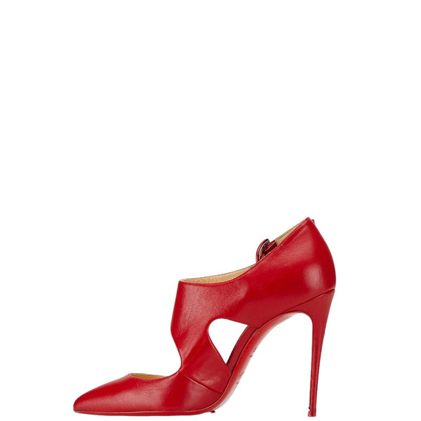 クリスチャンルブタン パンプス サイズ：37.5 レッド レザー レディース Christian Louboutin 【中古】