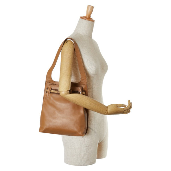 グッチ ワンショルダーバッグ 001 4329 205011 ブラウン レザー レディース GUCCI 【中古】