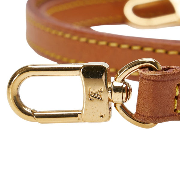 ルイ ヴィトン ショルダーストラップ ブラウン レザー レディース LOUIS VUITTON 【中古】