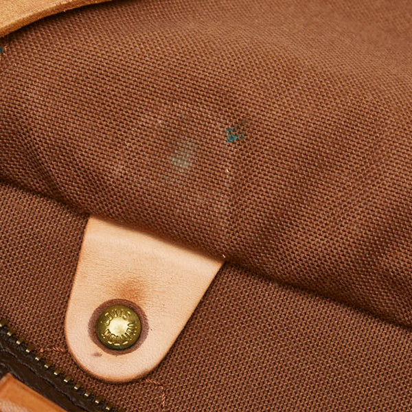 ルイ ヴィトン モノグラム スピーディ25 ハンドバッグ M41109 ブラウン PVC レザー レディース LOUIS VUITTON 【中古】