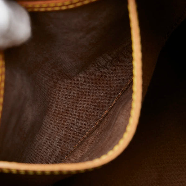 ルイ ヴィトン モノグラム スピーディ25 ハンドバッグ M41109 ブラウン PVC レザー レディース LOUIS VUITTON 【中古】