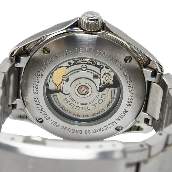 ハミルトン カーキパイロット 腕時計 H644250 自動巻き ブラック文字盤 ステンレススチール メンズ HAMILTON 【中古】