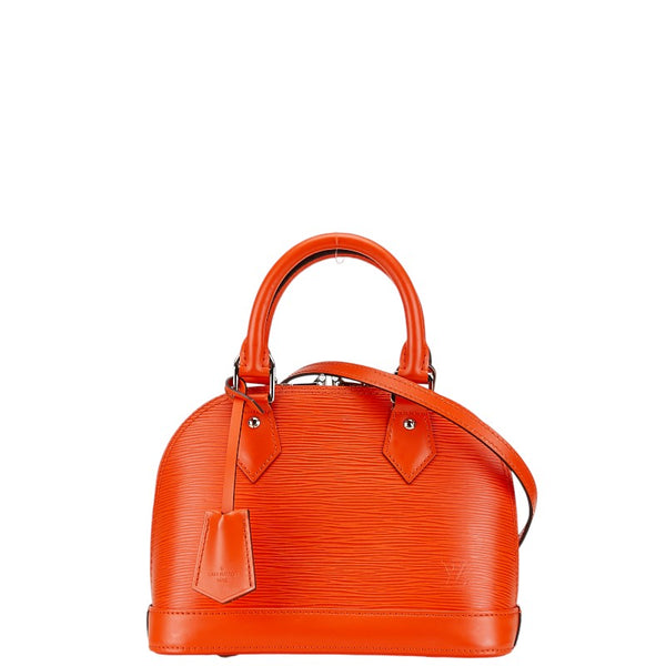 ルイ ヴィトン エピ アルマBB ハンドバッグ ショルダーバッグ 2WAY M40854 ピモン オレンジ レザー レディース LOUIS VUITTON 【中古】