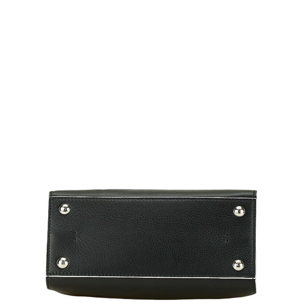 フェンディ トロワジュール ハンドバッグ ショルダーバッグ 2WAY 8BH333 ブラック マルチカラー レザー レディース FENDI 【中古】