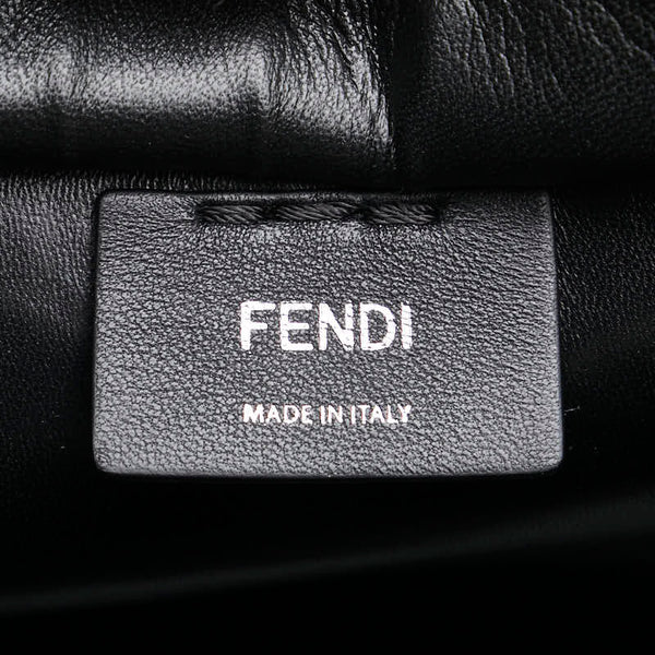 フェンディ トロワジュール ハンドバッグ ショルダーバッグ 2WAY 8BH333 ブラック マルチカラー レザー レディース FENDI 【中古】