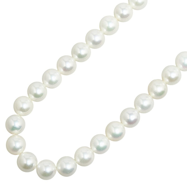 スターリングシルバー アコヤパール7～7.5mm ネックレス レディース 【中古】