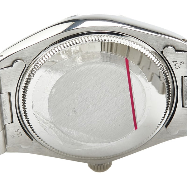 ロレックス オイスターパーペチュアル 腕時計 1002 自動巻き ブルー文字盤 ステンレススチール メンズ ROLEX 【中古】
