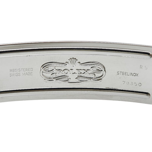 ロレックス オイスターパーペチュアル 腕時計 1002 自動巻き ブルー文字盤 ステンレススチール メンズ ROLEX 【中古】