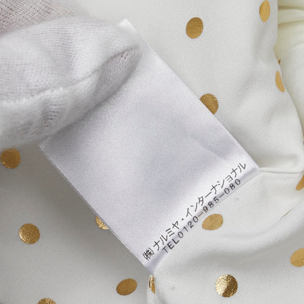 ケイトスペード リボン ツイードジャケット サイズ：110 ホワイト ポリエステル レディース Kate Spade 【中古】