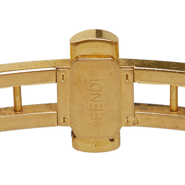 カメレオン チェンジベルト 8色 腕時計 640L クオーツ シルバー文字盤 ステンレススチール レザー レディース 【中古】