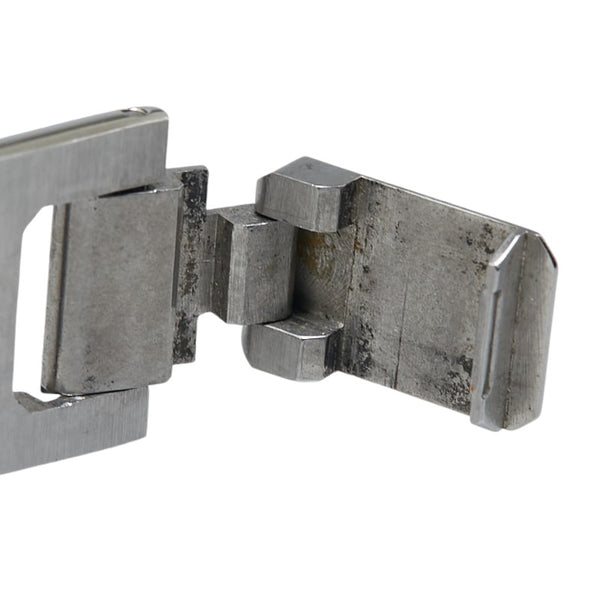 サンローラン YSLロゴ 腕時計 2200 225058Y クオーツ ブラック文字盤 ステンレススチール レディース SAINT LAURENT 【中古】