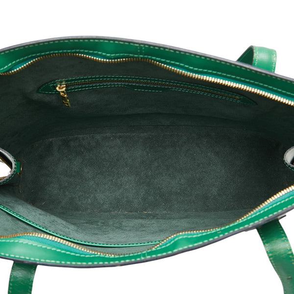 ルイ ヴィトン エピ リュサック ショルダーバッグ トートバッグ M52284 ボルネオグリーン レザー レディース LOUIS VUITTON 【中古】