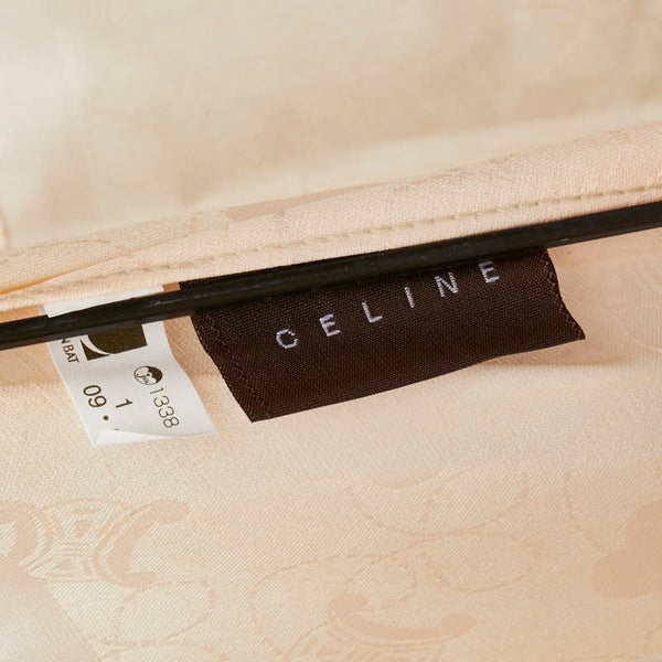 セリーヌ トリオンフ 花 フラワー モチーフ 傘 ピンク ポリエステル レディース CELINE 【中古】