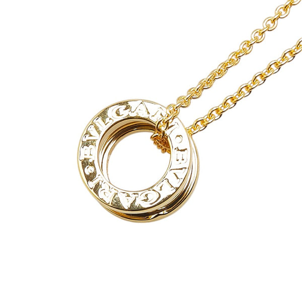 ブルガリ ビーゼロワン ネックレス ゴールド K18YG イエローゴールド レディース BVLGARI 【中古】