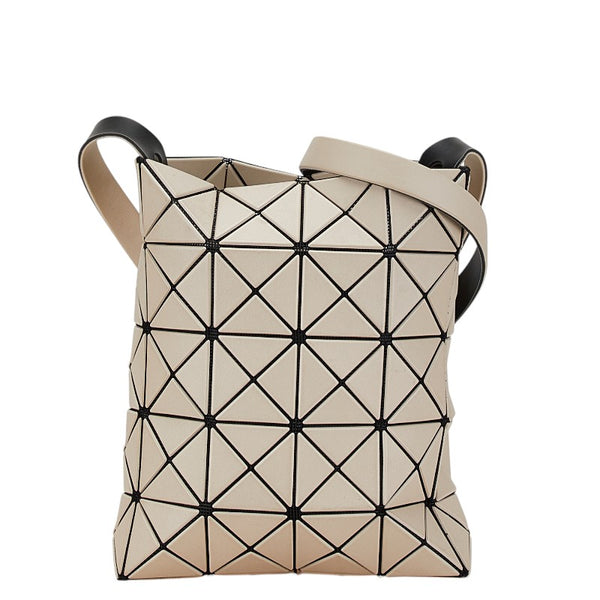 イッセイミヤケ バオバオ ショルダーバッグ ベージュ アイボリー ナイロン ポリエステル レディース ISSEY MIYAKE 【中古】