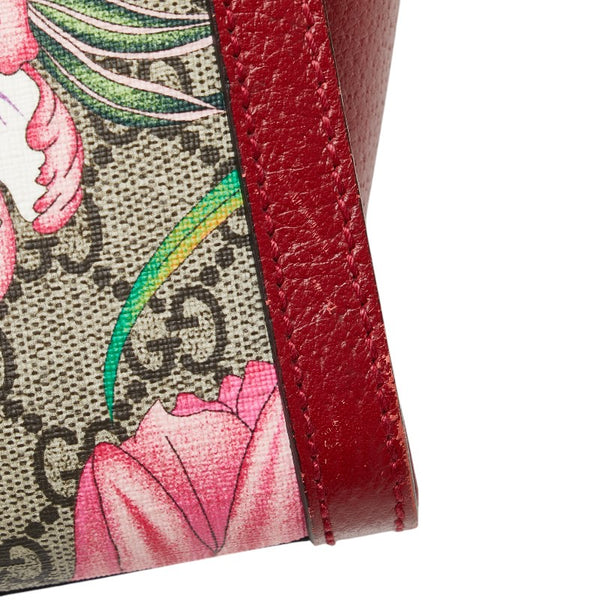 グッチ オフィディア スモール フローラ ハンドバッグ ショルダーバッグ 2WAY 547551 レッド マルチカラー PVC レザー レディース GUCCI 【中古】