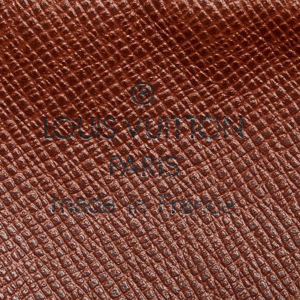 ルイ ヴィトン モノグラム ダヌーブ 斜め掛け ショルダーバッグ M45266 ブラウン PVC レザー レディース LOUIS VUITTON 【中古】