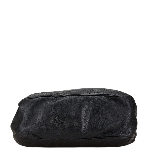 グッチ グッチシマ シャルロッテ ショルダーバッグ 203506 ブラック レザー レディース GUCCI 【中古】