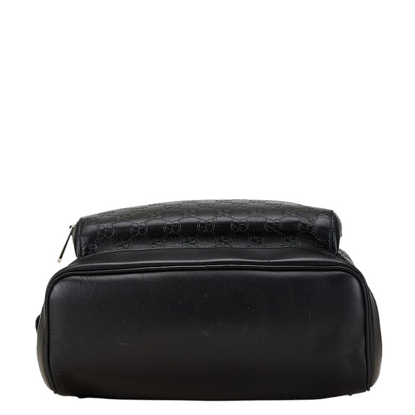 グッチ GGカレイド リュック バックパック 406370 ブラウン ブラック PVC レザー メンズ GUCCI 【中古】