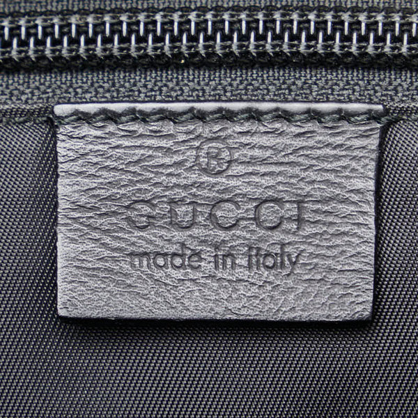 グッチ グッチシマ ショルダーバッグ メッセンジャーバッグ 246067 ブラック レザー レディース GUCCI 【中古】